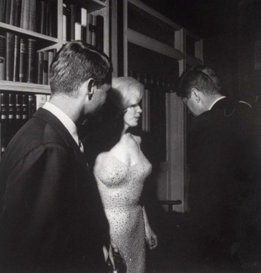 Marilyn and the Kennedy brothers