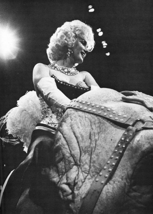 Marilyn at the circus - Ed Feingersh, 1955