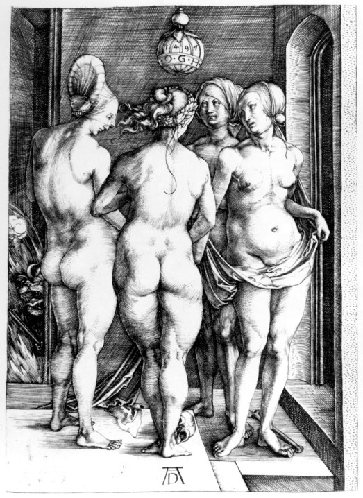 Durer, 'Four Witches'