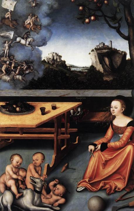 Cranach, 'Allegory of Melancholy'