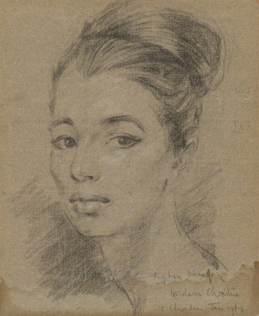 NPG 5720; Christine Keeler by Stephen Ward