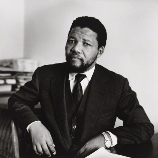 Nelson Mandela at 43, in June 1962. Photographed  by Michael Peto
