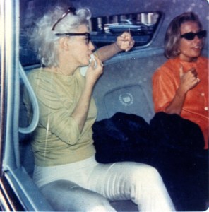 Marilyn and Pat drive to Madison Square Garden