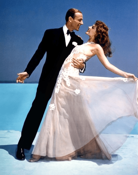 Rita dances with Fred Astaire in 'You Were Never Lovelier' (1942)