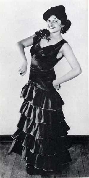 Margarita's dancing career beguns...