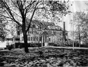 Chadbourne's home in Greenwich, Connecticut